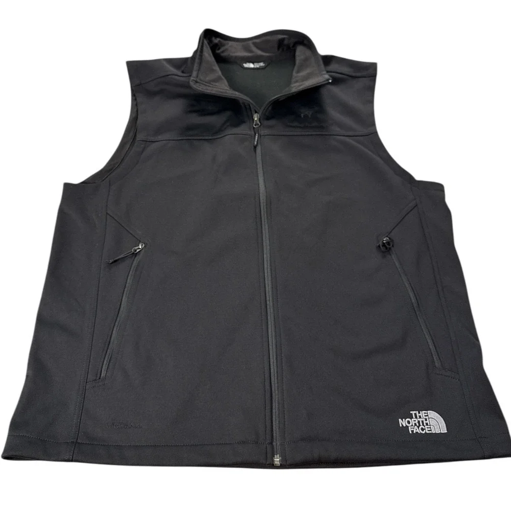 The North Face Black Fleece Full Zip Vest EY Strategic Growth Forum Size XL